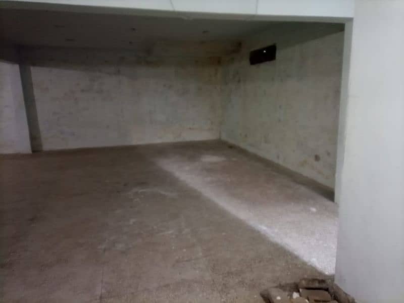 Huge BASEMENT available for rent in Saddar 6