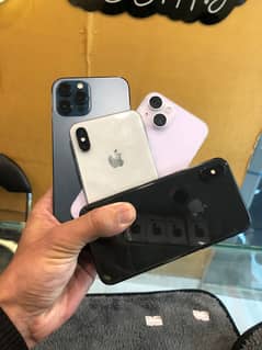 iPhone 12 pro max, 14, X jv, X PTA Apple iPhone Other Model