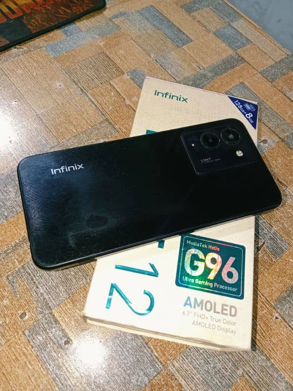 Infinix not 12 For sale 8/128gb 0/30/44978759 0