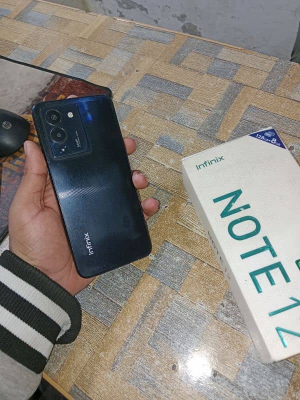 Infinix not 12 For sale 8/128gb 0/30/44978759 7