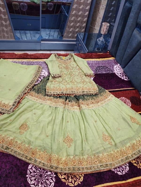 3 suit wedding walima and barat 5