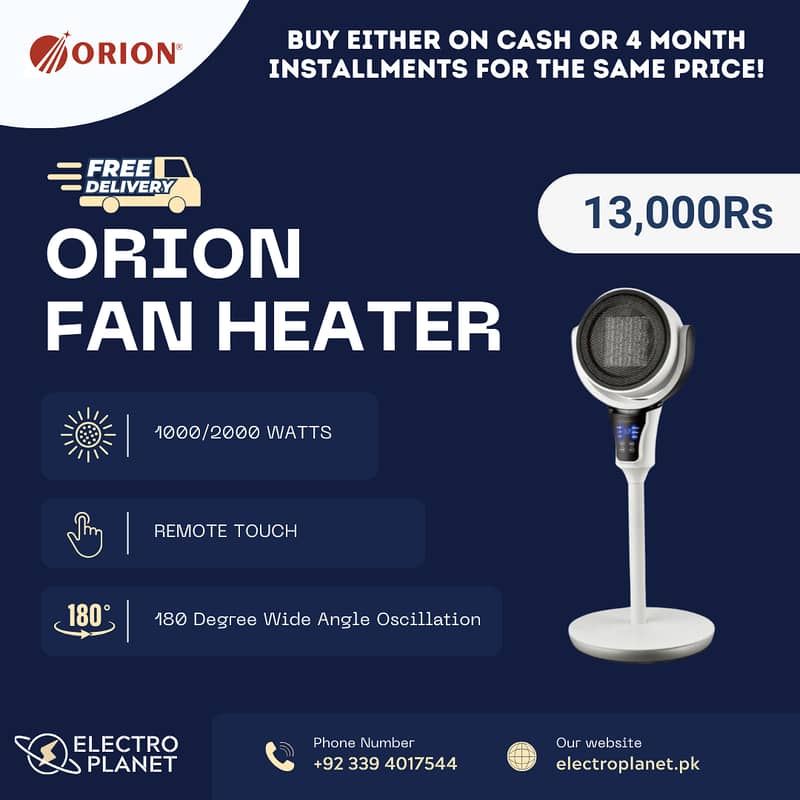 Orion Fan Heater 0