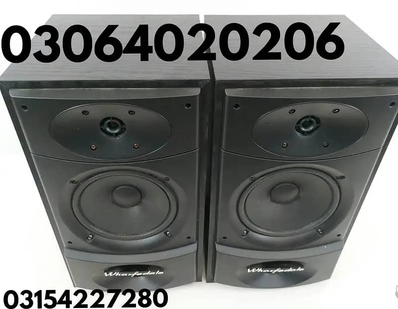 Wharfedale Valdus 200 bookshelf speakers Made in England 0