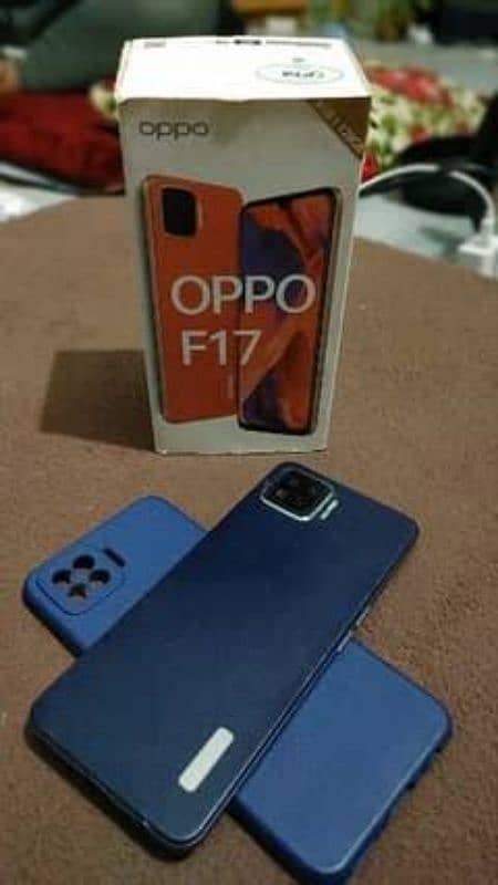 OPPO F17 With Complete Box, Read Add For More Details 0