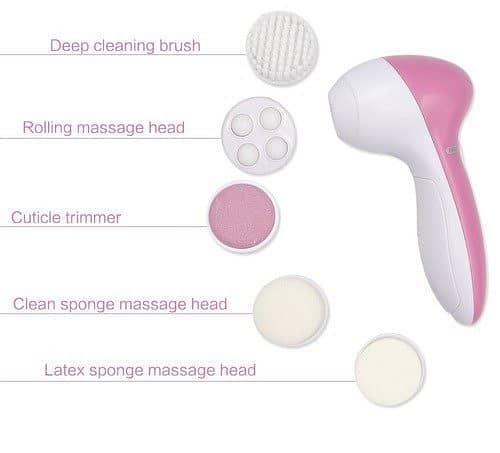 5 In 1 Facial Electric Cleanser And Massager, Electric Machine Beauty 8