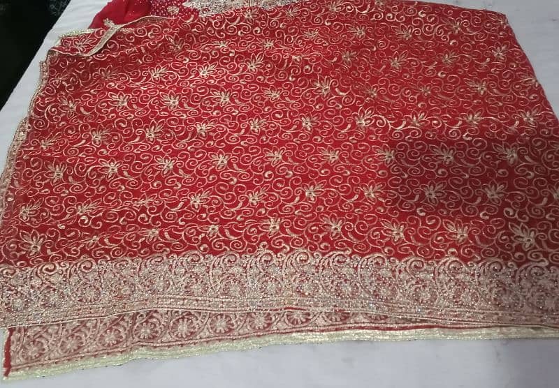 bridal red lehnga 2