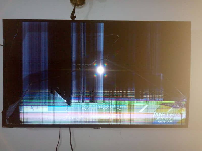 Used Samsung LED TV 50inch original Hungary Working  only panel Damage 0