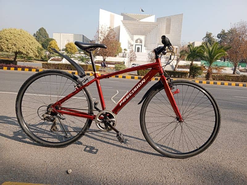 Precision trekking Hybrid bicycle for sale 1