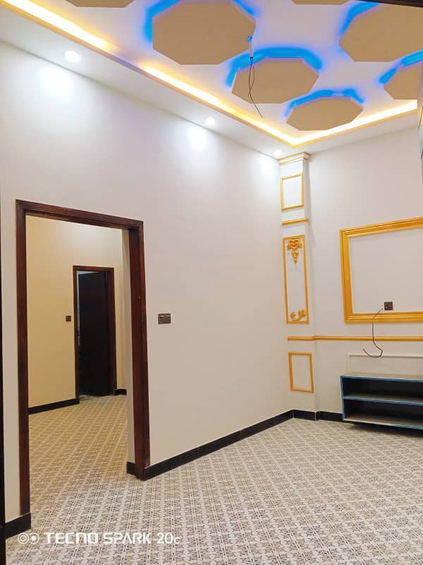 Al majeed paradise Rafi qamar road New brand Spanish 3.50 marly triple story house for sale 6