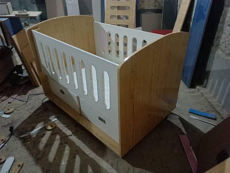 Modern Baby Cot 2