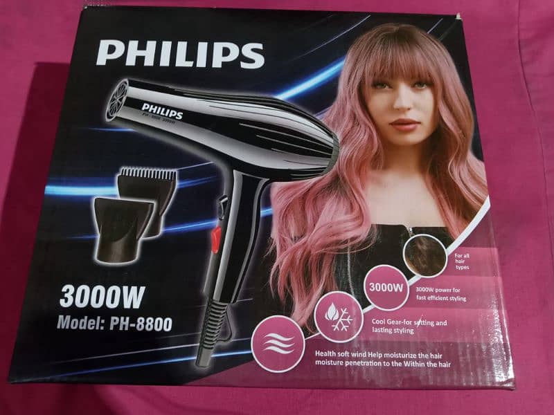 Philips Hair Dryer 100% Best Quality Hair dryer machine 2 in 1 Product 2