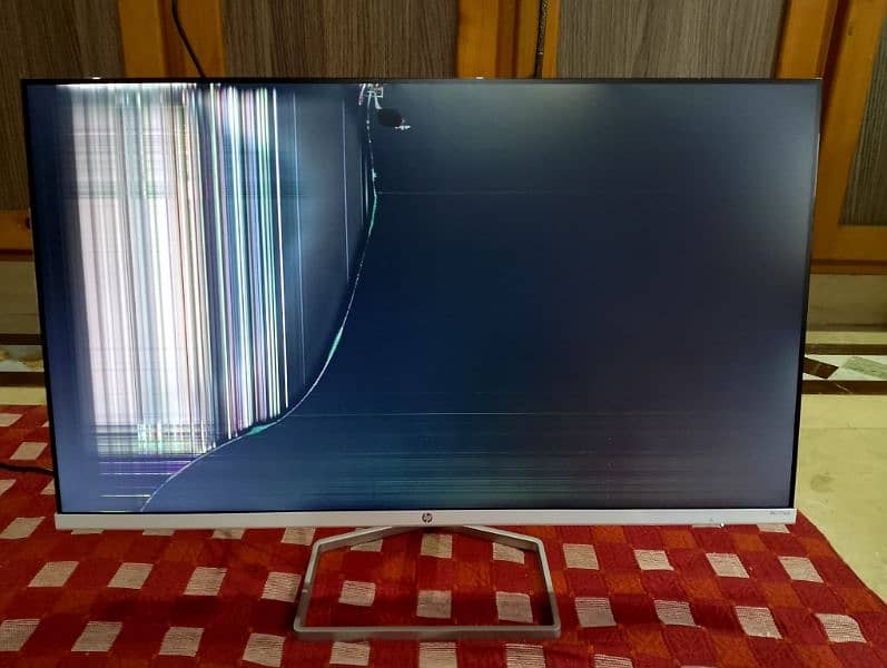 HP 27" LED M27fwa Monitor for Sale – Screen Damaged (Internal Issue) 3