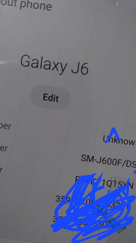 samsung J 6  used 3