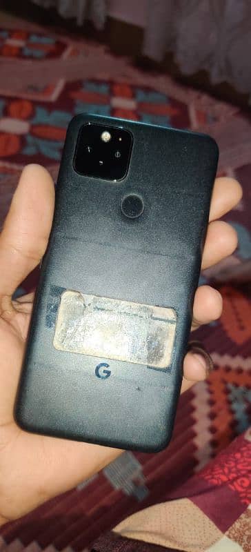 Pixel 5  Page Approved 8 128 GB Speaker Khrab hai Pannel me line 0