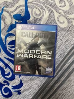 call of duty modern warfare ps4 playstation 4 game