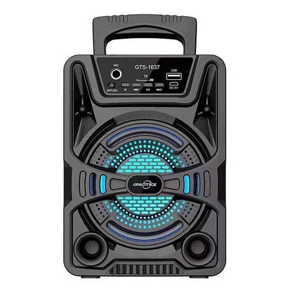 Gts 1637 Portable Bluetooth Wireless Outdoor Speaker Karaoke 2