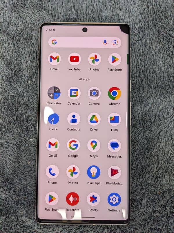 pixel 6 pro 12/128gb dual sim pta approved 03082970317 4