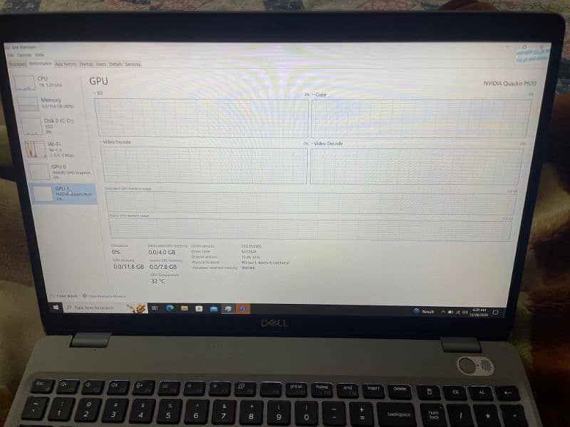 Dell Precision 3551 i7 10th Gen 9