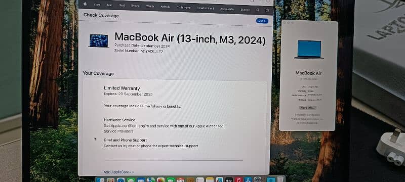 Apple Macbook Air M3 2024 13" 14