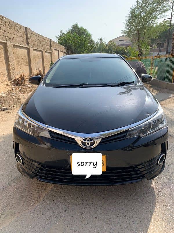 Toyota Corolla XLI 2018 1