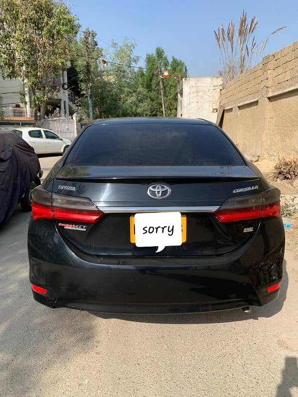 Toyota Corolla XLI 2018 2