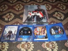 Ps4 Slim 1Tb Sealed with Games (PlayStation 4)