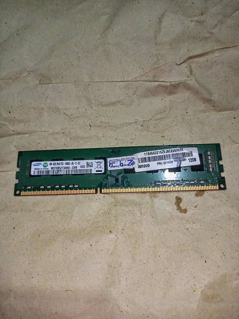 4GB DDR-3  Original Samsung Ram (3 Sticks ) Fast Processing ram (PC3) 3