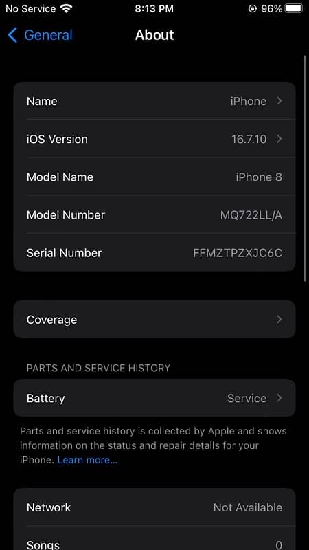 iPhone 8 non pta  factory unlock 0