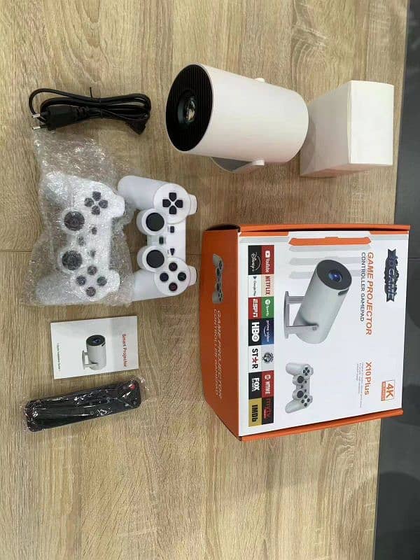 X10 Plus Retro video game consoles Android 11 system Projector 3