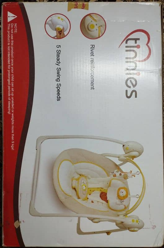 Tinnies Electronic Baby Swing by Farlin 3