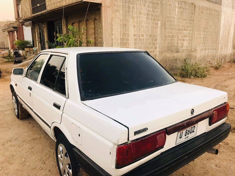 Nissan Sunny 1987. . . 1992 registerd 0