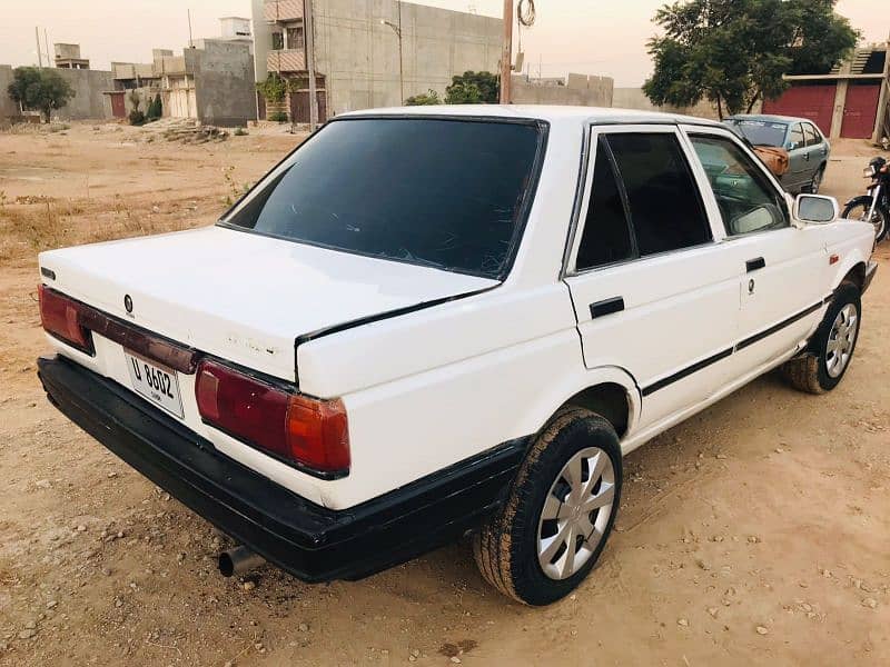 Nissan Sunny 1987. . . 1992 registerd 1