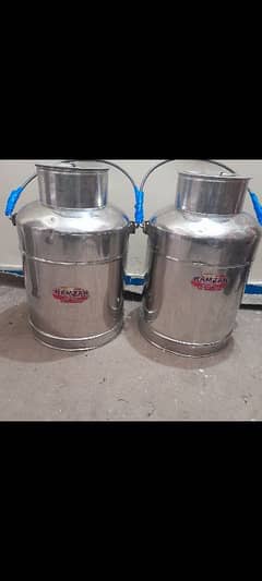 2 Milk cane fore sale stainlessness Steel