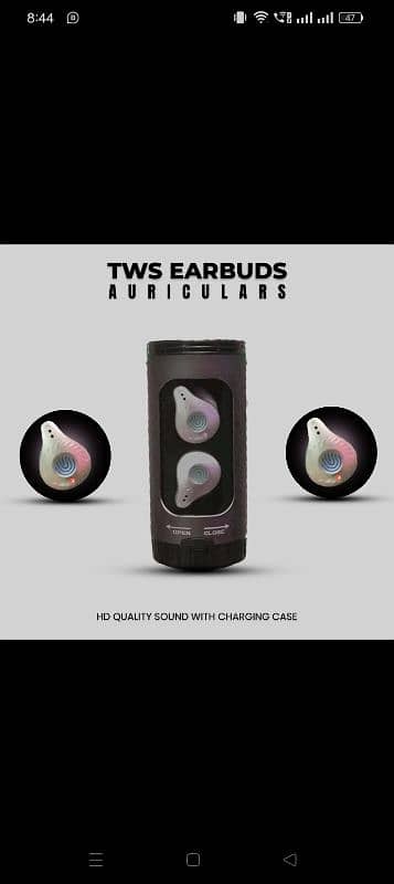 AirPods Pro Auriculars TWS Earbuds, Super Sound Base, Charging Case. 1