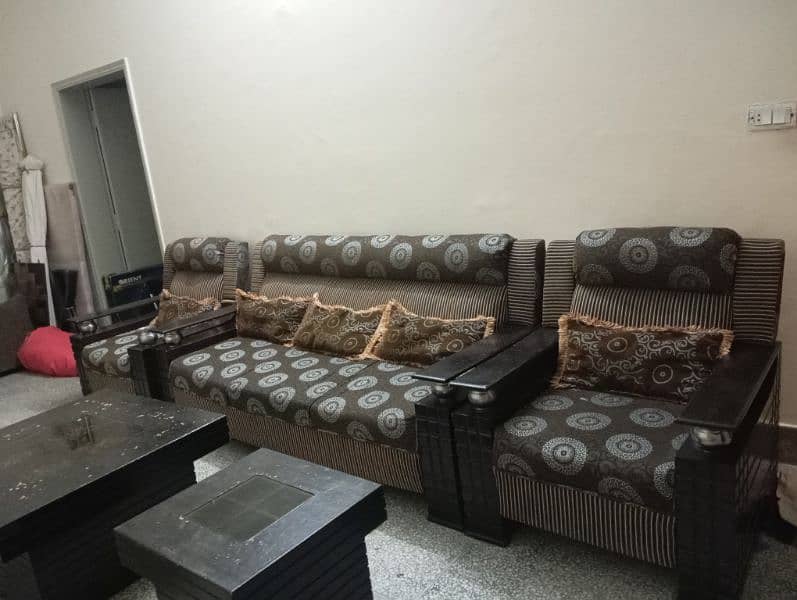 5 Seater Sofa Set with Centre table set 0