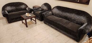 6 seater sofa set, very strong structure