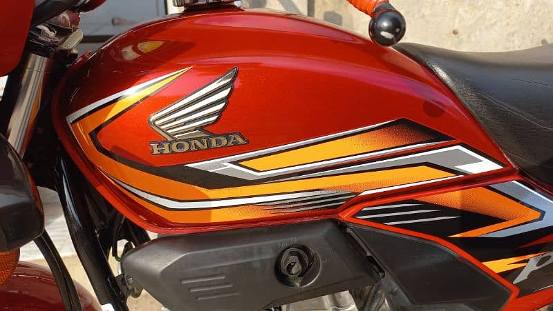 Honda pridor 100cc red colour registration all Punjab 0