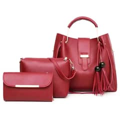 3PC HandBags PU Leather