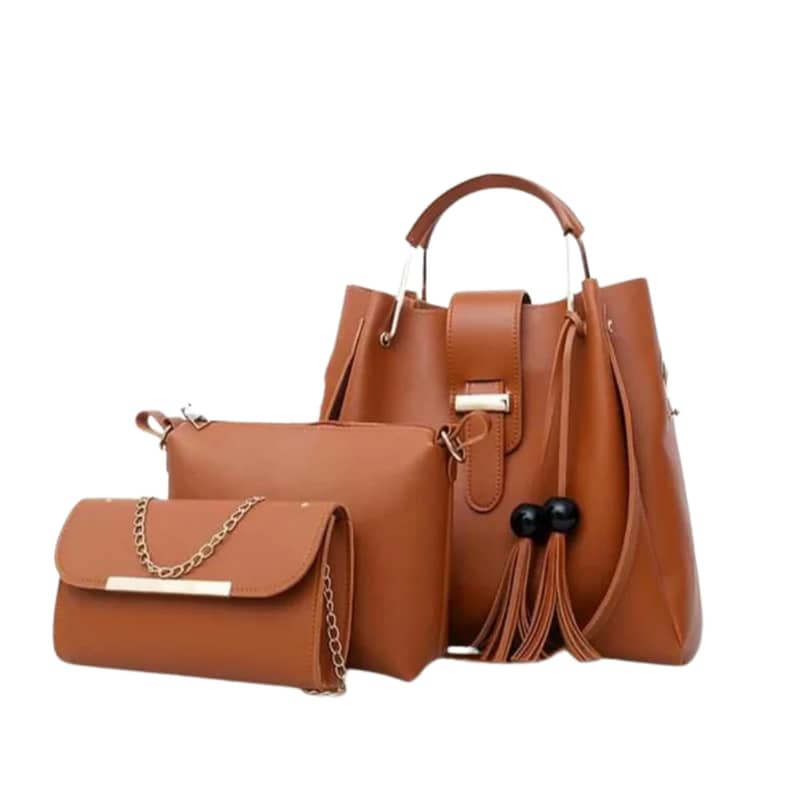 3PC HandBags PU Leather 2