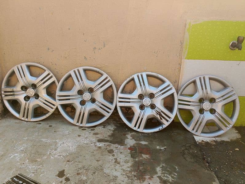 Honda city original wheel cup condition 10by10 size 15" 1