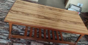 wood center table