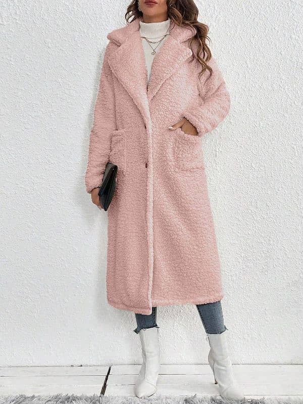 1 pc Womens Stylish Long Coat (Delivery only) 1