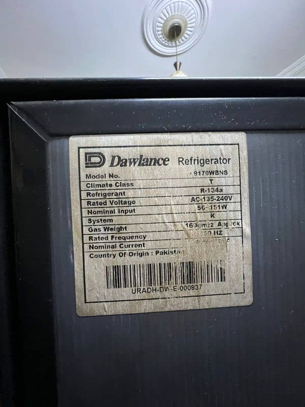 Dawlance Refrigerator 11 CFT 15