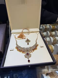 bridal necklace set