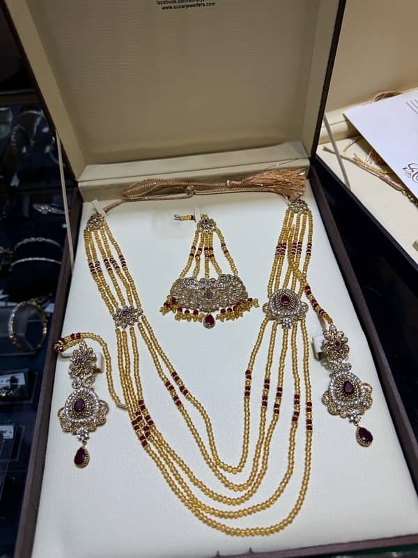 bridal necklace set 1