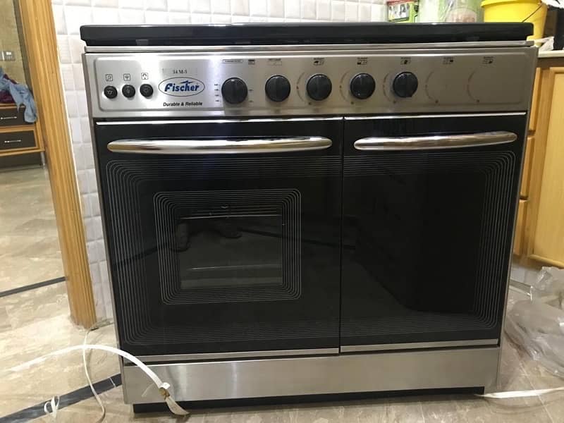 Cooking Range 3 Brass Burner Plus Deep Fryer 3