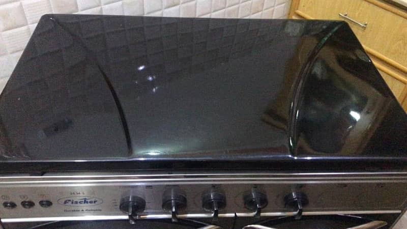 Cooking Range 3 Brass Burner Plus Deep Fryer 4