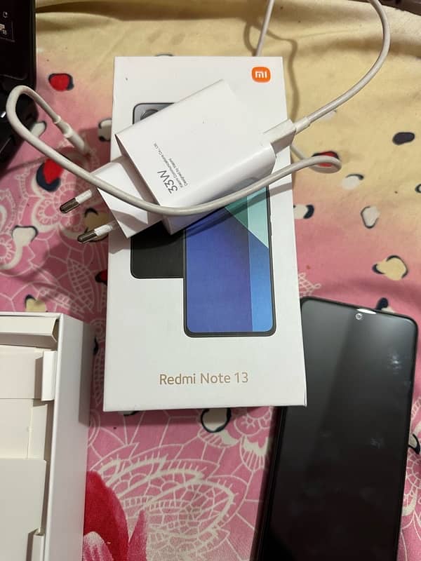 Redmi note 13 8/128gb almost new with 7 months warranty 4