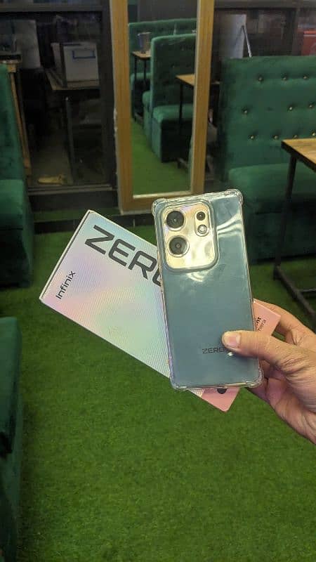 infinix zero 30  16GB 8 + 8 256 GB official PTA complete box 1