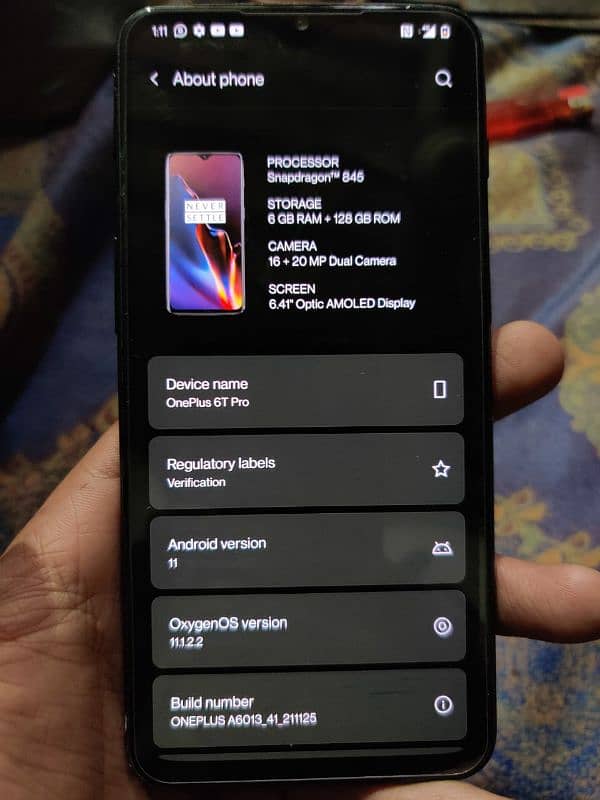 Oneplus 6T 4